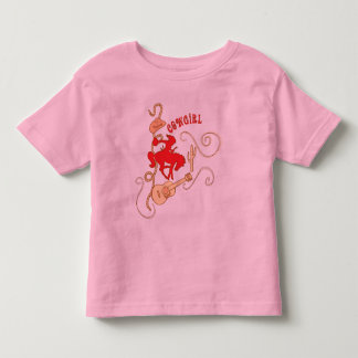 Infantil Camiseta de Cowgirl Kids