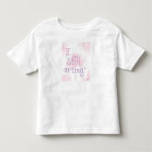 Camiseta de criança 'Ainda estou criando'