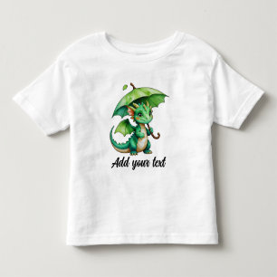 Infantil Camiseta de criança com dragão bebê fofo