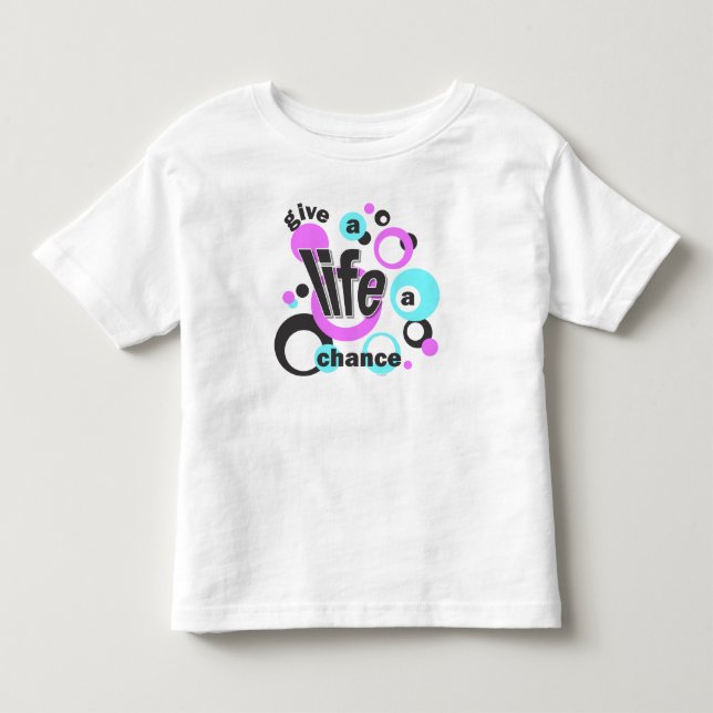 Infantil Camiseta de criança com um design alegre. (Frente)
