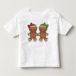 Infantil Camiseta de criança Pão-de-Natal