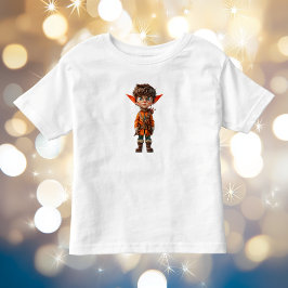 Infantil Camiseta de criança pequeno do elfo de Natal do me