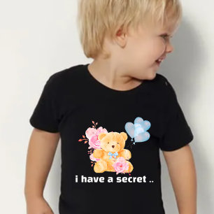 Infantil Camiseta de criança Toddler Irmão Mais Velho Secre
