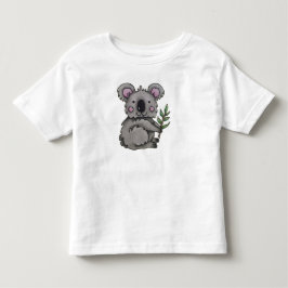 Infantil Camiseta de crianças adoráveis coala