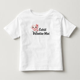 Infantil Camiseta de Dia dos Namorados para Meninas