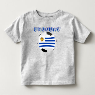 Infantil Camiseta de futebol do Uruguai (Toddler)