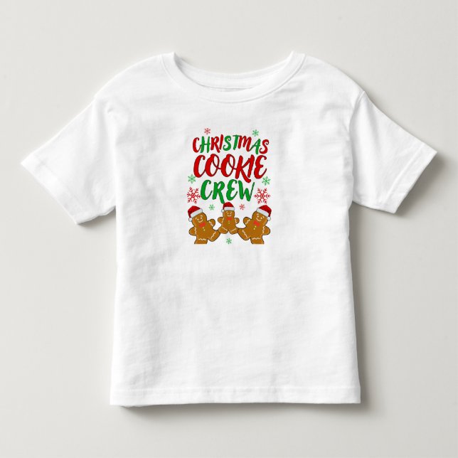 Infantil Camiseta de gengibre da Equipe de Biscoitos de Nat (Frente)