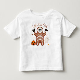 Infantil Camiseta de Halloween de Gengibre Fofo para Crianç