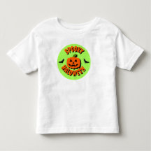 Camiseta de halloween para criança