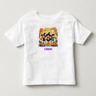 Infantil Camiseta de Halloween para crianças com truques ou