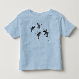 Infantil Camiseta de Jersey Fina para Crianças Pequenas Rei