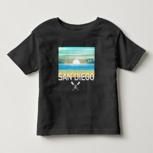 Infantil Camiseta de Jersey Fino para Criança - San Diego D