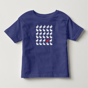 Infantil Camiseta de malha de 30 Coelhos para crianças