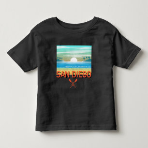 Infantil Camiseta de malha fina para crianças - San Diego D