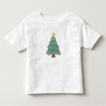 Camiseta de Natal para crianças pequenas