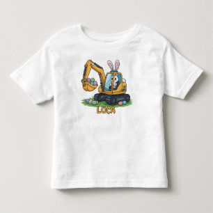 Infantil Camiseta de Páscoa para Crianças: Escavador de Ovo