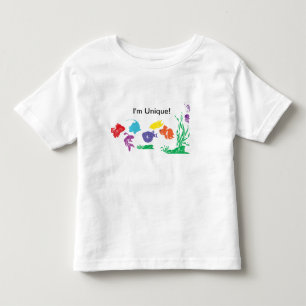 Infantil Camiseta de peixe com Síndrome de Down Sou Única!