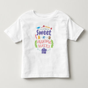 Infantil Camiseta de Taster da Cookie Oficial da Vovó