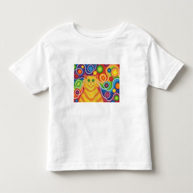 Infantil Camiseta delic "Psy-cat (Frente)