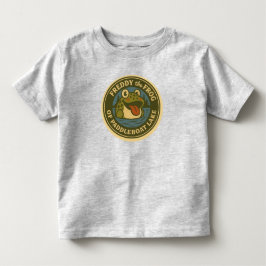 Infantil Camiseta do Bebê Freddy Frog Tee do Lago do Barco