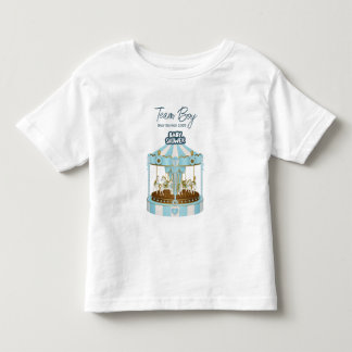 Infantil Camiseta do Chá de Bebê do Time Menino 2025