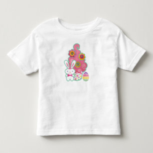 Infantil Camiseta do Coelho da Páscoa