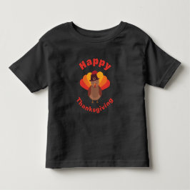 Infantil Camiseta do Peru do Dia de Ação de Graças Feliz