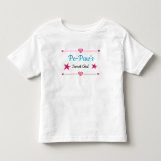 Infantil Camiseta doce de bebê da Pe-Paw