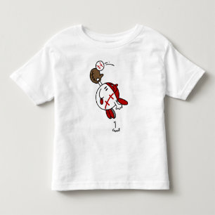 Infantil Camiseta e presentes da captura do basebol