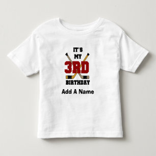 Infantil Camiseta e presentes do aniversário de 3 anos do