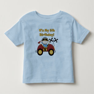 Infantil Camiseta e presentes do aniversário do carro de