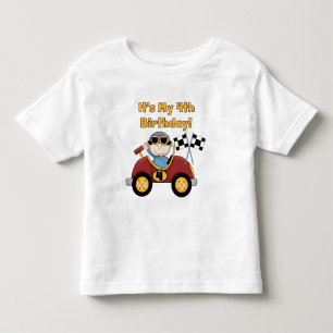 Infantil Camiseta e presentes do aniversário do carro de