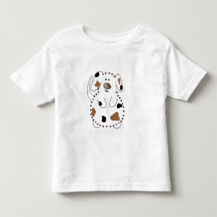 Infantil Camiseta e presentes do cão dos desenhos animados