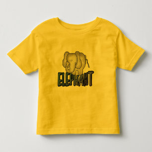 Infantil Camiseta e presentes do elefante