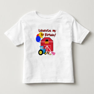 Infantil Camiseta e presentes do primeiro aniversario da
