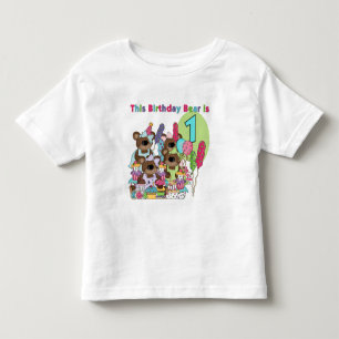 Infantil Camiseta e presentes do primeiro aniversario do