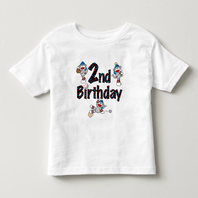 Infantil Camiseta e presentes do segundo aniversário do (Frente)