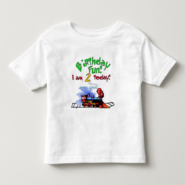 Infantil Camiseta e presentes do segundo aniversário do (Frente)
