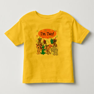Infantil Camiseta e presentes do segundo aniversário dos