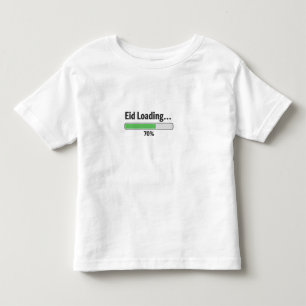 Infantil Camiseta engraçada para crianças: Eid Carregando 7