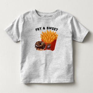 Infantil Camiseta FRITAR & DOCE