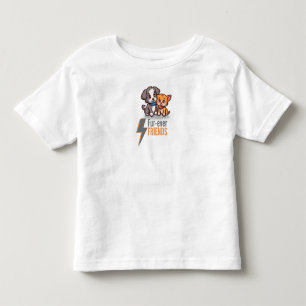 Infantil Camiseta Fur-ever Friends – Melhores Amigos Cachor