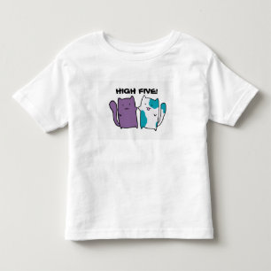 Infantil Camiseta Gatinho Bonita