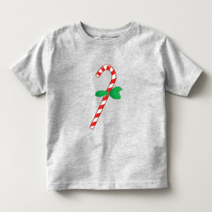 Infantil Camiseta Gráfica Candy Cane