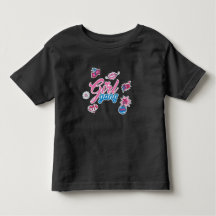 Camiseta Gráfica “Girl Gang” para Meninas Negras F