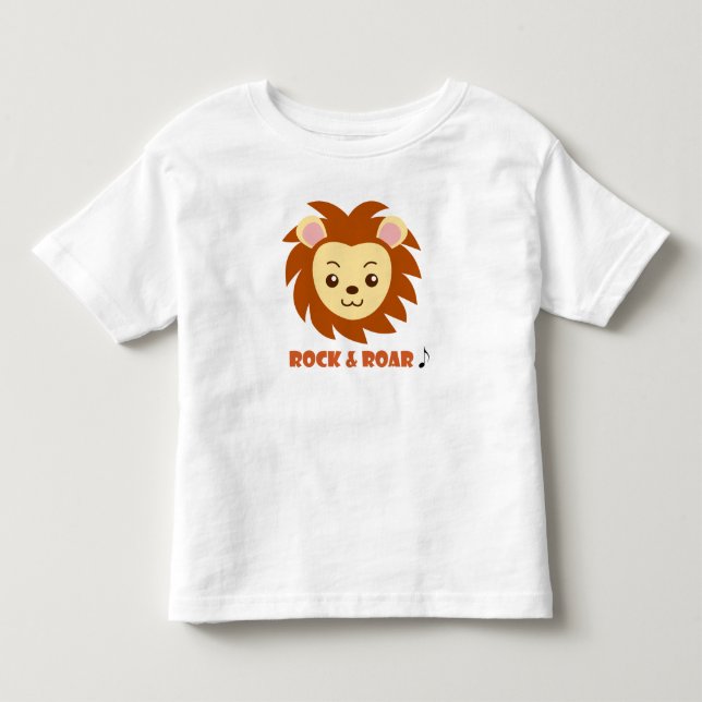 Infantil Camiseta Graphic Lion (Frente)