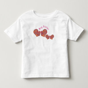 Infantil Camiseta Irmã Mais Velha - Tema Luvas
