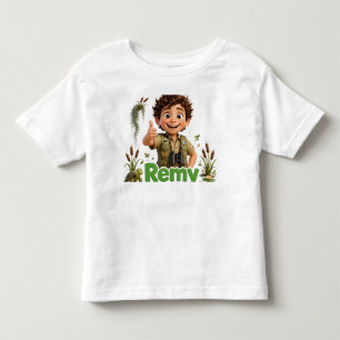 Infantil Camiseta Kids Remy Halloween Lil' Bayou Explorers