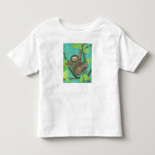 Infantil Camiseta Lama Selva