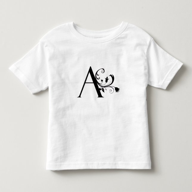 Infantil Camiseta letra A (Frente)